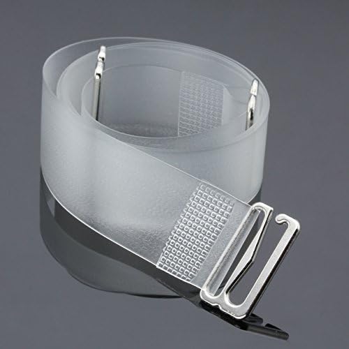 Soft Clear Invisible Replacement Bra Straps Adjustable &amp; Removable Multi Sizes