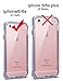 iPhone 6 Case, iPhone 6s Case, Ansiwee Reinforced PC Frame Crystal Durable Shock-Absorption Flexible Soft Rubber TPU Bumper Hybrid Protective Case for Apple iPhone 6/6s 4.7inch (Blue)