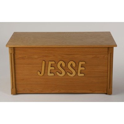 personalized wooden toy box