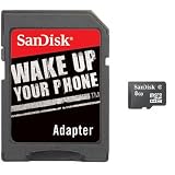Cover of SanDisk 8GB MicroSD Card (SDSDQ 8192MB)