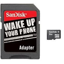 SanDisk 8GB MicroSD Card  ( SDSDQ 008G A11M)