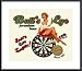 Bull's Eye Darts Beer by Pin-up, Eureka Lake Studios 17.00X11.00 Framed with Black Metal Frame