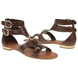FERGIE REEM GLADIATORS CHESTNUT WOMENS SHOES 6 M