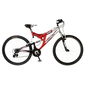 Mongoose Maxim Dual-Suspension Mountain Bike (26-Inch Wheels)