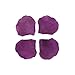 600pc Dark Purple Silk Rose Petals Wedding Flowers