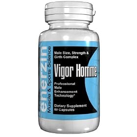 Vigor Homme Male Size Enhancement with Yohimbe 60 Capsules