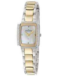 Skagen Womens 688SGX Mother-of-Pearl Dial Watch