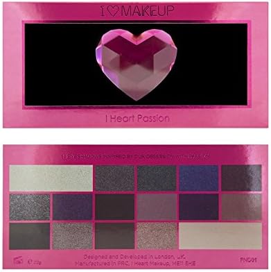 I Love Makeup I Heart Passion Eyeshadow Palette Revoulution