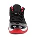 Jordan Men's Air 11 Retro Low Black/True Red/White Leather Athletic Shoes