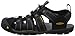 KEEN Men's Clearwater CNX Sandal,Black/Gargoyle,13 M US