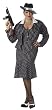 Plus Size Mafia Mama Gangster Costume - Womens 16-22