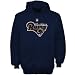 Search : Reebok St. Louis Rams Navy Blue Team Marks Hoody Sweatshirt