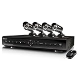 Swann SWDVK-825504 8-Channel Digital Video Recorder with Smartphone Viewing and 4 x PRO-550 Cameras