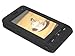 iTALKonline BLACK SnapGuard Armour HYBRID Protection Clip On Case/Cover/Skin For LG KU990 Viewty