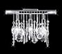 New York City Design 3-Light 16" Linear Wall Sconce with Clear European or Swarovski Crystals SKU# 10664