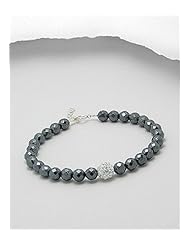 Hematite Bracelet In 92.5 Sterling Silver
