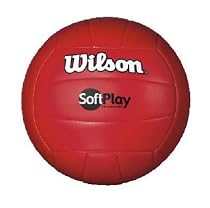 Wilson Outdoor Soft Play Volleyball (Red)
