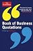 The Economist Book of Business Quotations by Bill Ridgers