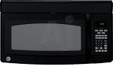 Product details for GE Spacemaker JVM1850DMBB 1.8 cu. ft. Over-the-Range Microwave Oven with 1100 Cooking Watts, CircuWave Cooking System, Sensor Cooking, Recessed Turntable, Full-Width Active Hidden Vent, 300 CFM Venting and Full-View Cooktop Lighting: Black