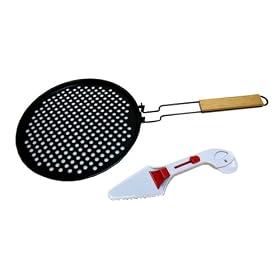 Chefs Basics HW5287 Non Stick Pizza Grill Topper by 