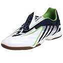 adidas Men's Absolado PS Indoor Soccer Shoe,White/Indigo/Green,9 M