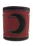 Tsubasa: Kurogane Crescent Moon Logo Leather Wristband