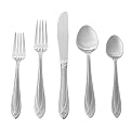 Tulle Flatware 20-pc. Set - Frosted
