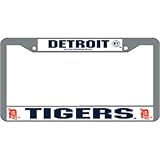 Detroit Tigers MLB Chrome License Plate Frame by Rico Industries