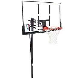 Spalding 88307PR In Ground Basketball Hoop with 52 Inch Acrylic Backboard