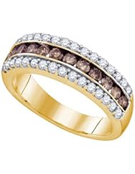 0.98CTW COGNAC DIAMOND FASHION BAND