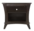 Kidz Decoeur Long Beach 1 Drawer Night Table, Espresso