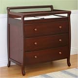 Amelia 3-Drawer Changer in Cherry