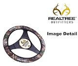 41AlNNA3zjL. SL160  Realtree Outfitters Company Logo Camo AP Car Truck SUV Neoprene Steering Wheel Cover