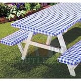 PicnicTableCoverSetLunchTableCoverKitwithClamps