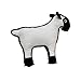 TUFFY - World's Tuffest Soft Dog Toy - Barnyard Sheep - NO Squeakers - Multiple Layers. Made Durable, Strong & Tough. Interactive Play (Tug, Toss & Fetch). Machine Washable & Floats. (Regular)