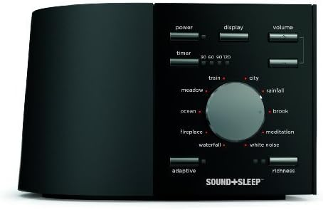 10 high quality natural sound recordings create the most realistic and natural sleep environment possible - Ecotones Sound + Sleep Machine, Model ASM1002