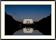 A Reflection at Dusk, Lincoln Memorial, Washington Photograph - Beautiful approx. 22"x26" Framed & Matted Photographic Print by Carol M. Highsmith