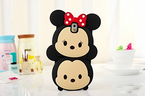 Note 3 Case, 3D Cute Cartoon Mouse Soft Silicone Case Cover for Samsung Galaxy Note 3 N9000