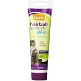 Hartz Hairball Remedy Plus Paste for Cats and Kittens, 2.5 Oz.
