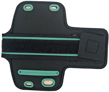 5.5"iPhone 6 Plus, Samsung Note 5/4, SPORTS armband - Great for Running, Cycling, Workouts or any Fitness Activity , Sweat Proof - Build in Key + Id + Credit Cards & Money Holder (Blue,black)