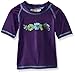 Kanu Surf Girls UPF 50+ Sun Protective Rashguard Swim Shirt, Karlie Purple, Large (12)