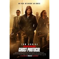MISSION IMPOSSIBLE 4 GHOST PROTOCOL - TOM CRUISE - US MOVIE FILM WALL POSTER - 30CM X 43CM