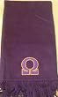 OPP Alpaca Scarf Purple w/Q