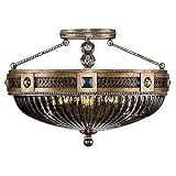Byzance No. 609440 Semi Flushmount by Fine Art Lamps