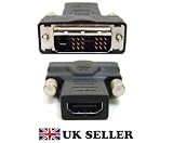 DVI to HDMI Adapter Dell P/N : F2K11 Brand NEW UK Seller