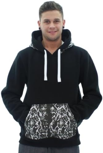 Escapism Men's Hoodie Hooded Sweatshirt Assorted Printed Patterns