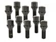 Radschrauben Set (10 Stk.) Schaftl�nge 28mm Kegelbund schwarz M12x1,5