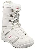 Lamar Justice 09 Youth Snowboard Boots - White / Grey