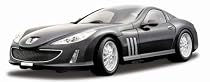 PEUGEOT 907 V12 BLACK 1:18 DIECAST MODEL BBURAGO
