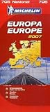 Europa 2007 - 1 : 3 000 000 - Stra&szlig;enkarte - Tourismus, Stra&szlig;en, Relief - Ortsverzeichnis - 
